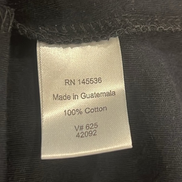 Coldwater Creek black short sleeve cotton maxi dress size 1X - Picture 7 of 8